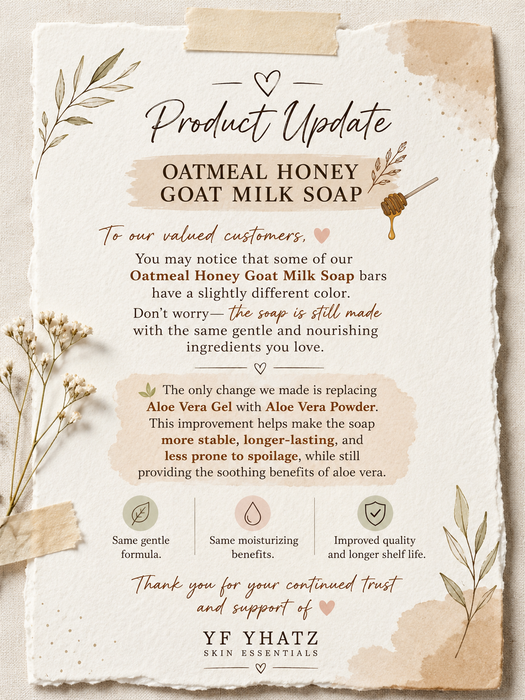 Oatmeal Honey Goat Milk Soap