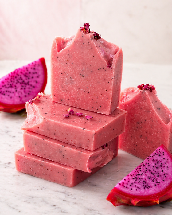 Pink Dragon Fruit Soap